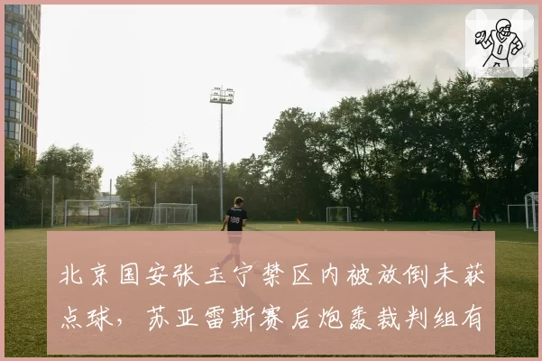 北京国安张玉宁禁区内被放倒未获点球，苏亚雷斯赛后炮轰裁判组有无依据？